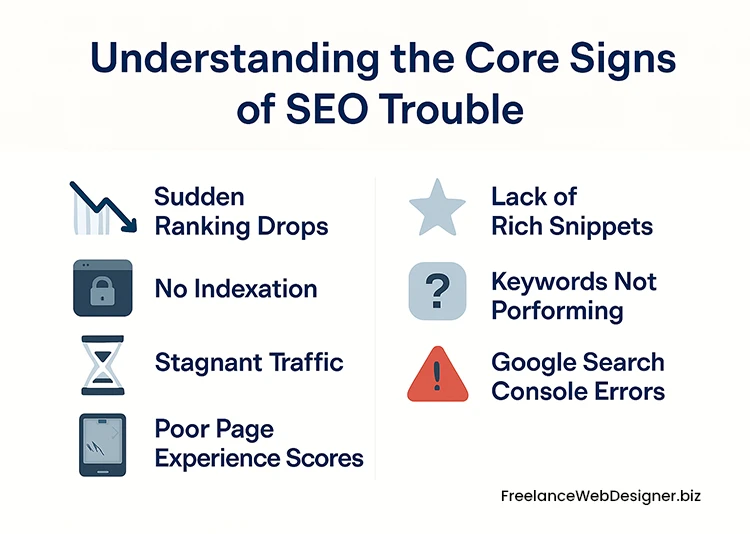 signs of seo trouble