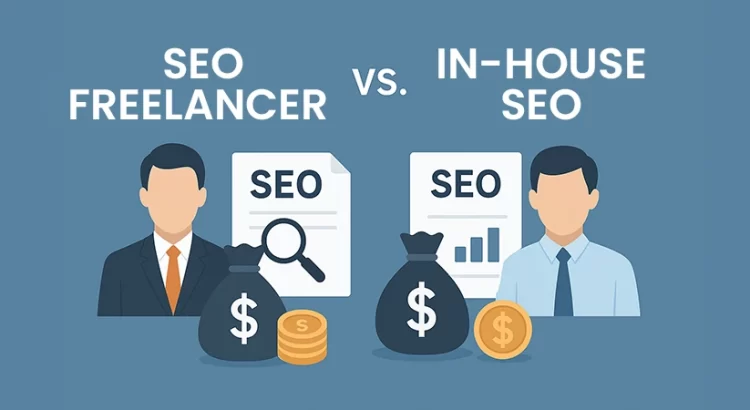 seo freelancer vs inhouse cost india
