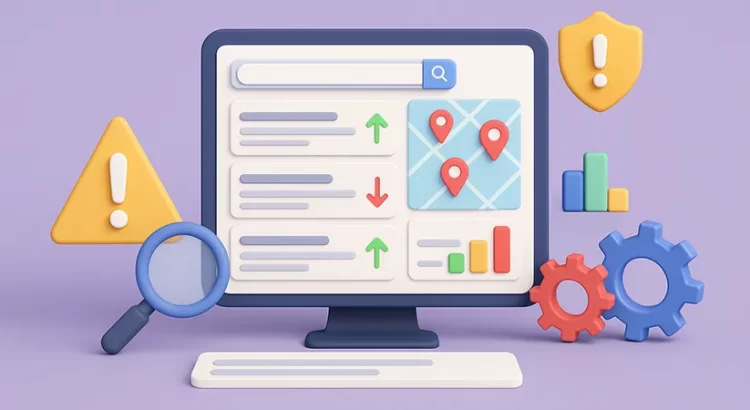 troubleshoot local seo rankings