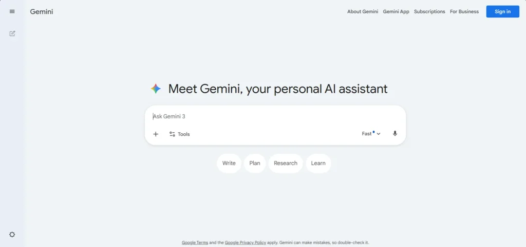 Google Gemini ai tool for marketing
