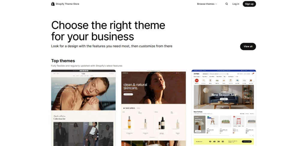 shopify themes