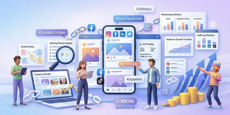 Social media marketing as part of digital marketing in Delhi