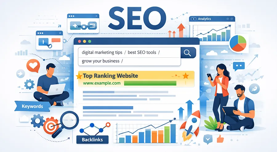 SEO as part of digital marketing in Bangalore
