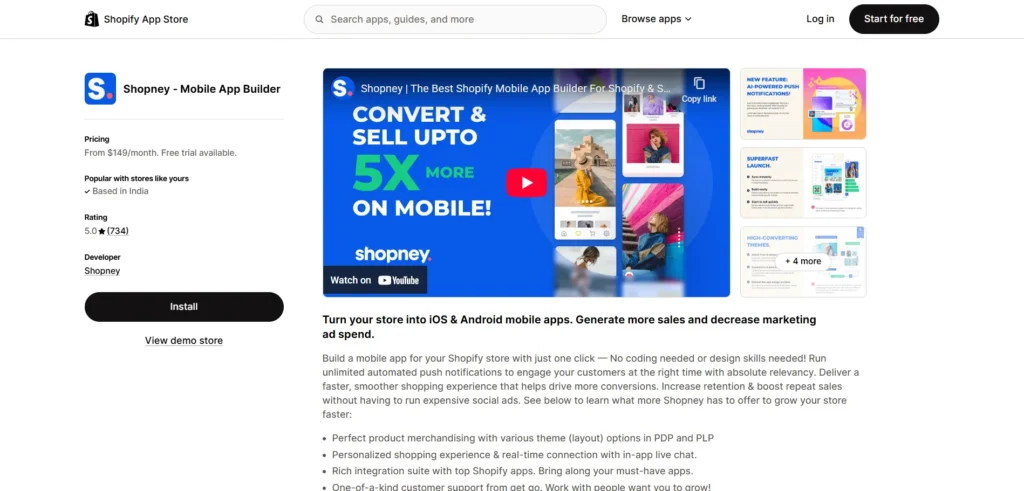 shopney shopify app