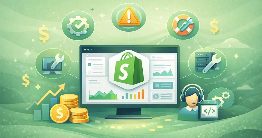 Shopify development cost for ongoing maintenance and support