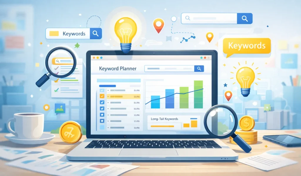 Keyword research strategies for small business SEO