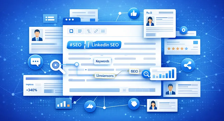 Creating SEO-friendly LinkedIn posts and articles