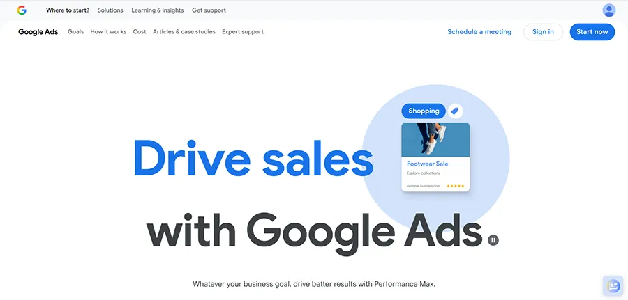 Ecommerce Google Ads campaigns for PPC performance
