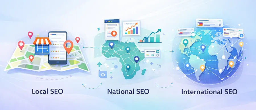 Cost analysis of Local vs National vs International SEO in Mumbai