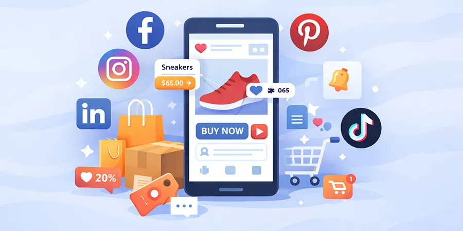 shoppable social media posts for ecommerce marketing